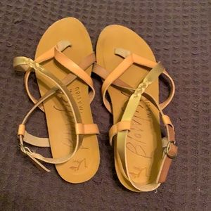 Blowfish braided sandals